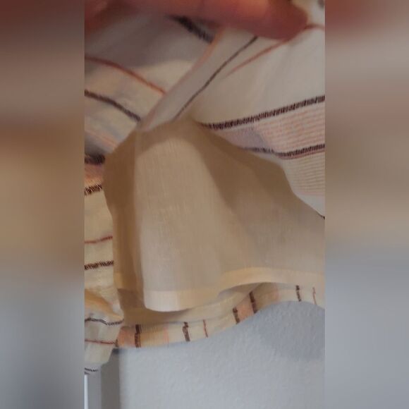 NWT L Space Play it Cool Lined Striped Shorts Sz M NEW - Picture 6 of 10